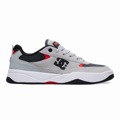 DC Penza Men's Red/Grey Sneakers Australia MHC-392